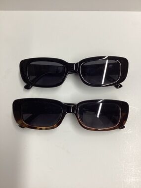 Aire Uni-Sex Ceres Rectangle Sunglasses - Set of 2